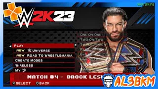 WWE 2K23 ppsspp تحميل