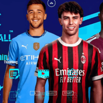 تحميل لعبة EFOOTBALL 2025 ppsspp من ميديا فاير تعليق عربي