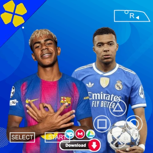 تحميل لعبة PES 2026 psp للاندرويد ppsspp من ميديا فاير